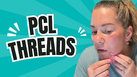 PCL threads | Under eyes and cheeks
