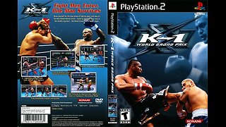 K-1 World Grand Prix PS2 Gameplay