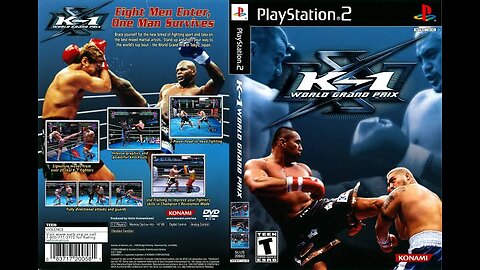 K-1 World Grand Prix PS2 Gameplay