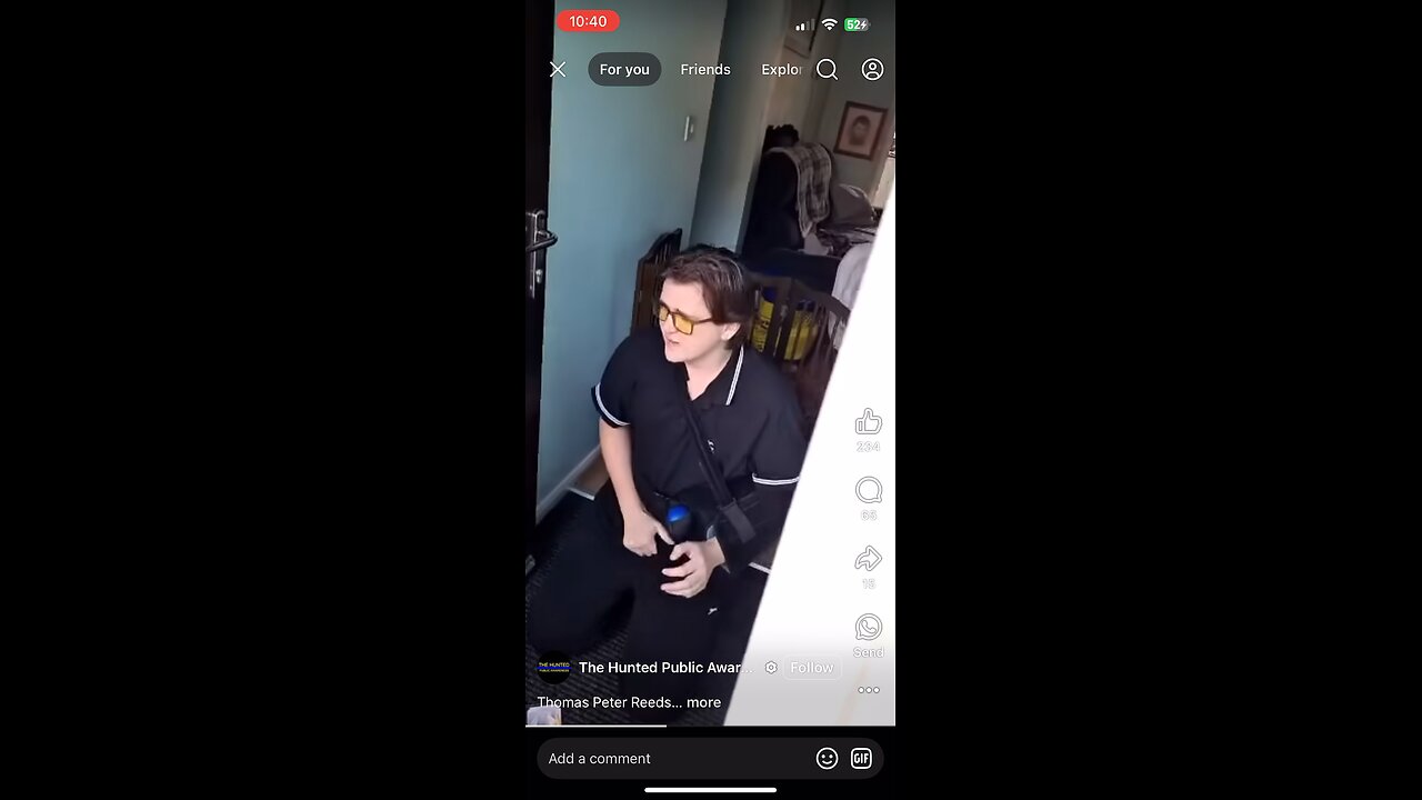 Nonce gets caught and acts like a complete wuss and says “don’t hurt me” 😭- Thomas