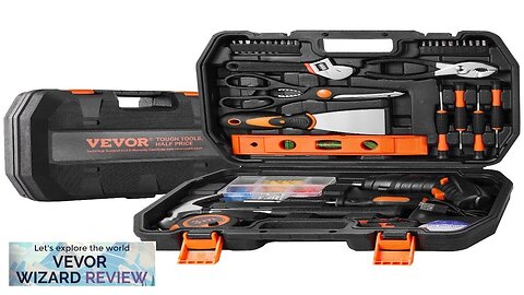 VEVOR Tool Kit 96 Piece Household Hand Tool Set Cordless Screwdriver Tool Review