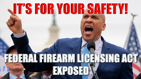 Senators Want Federal Gun Licenses for All – Unconstitutional Bill Explained