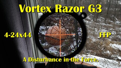 Vortex Razor III 4-24x44 - First Person RePew