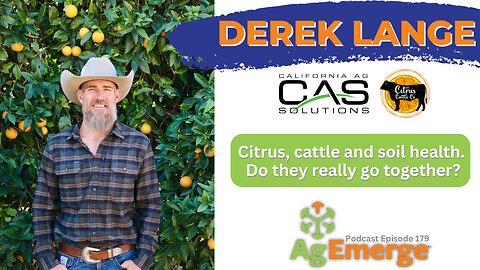 Derek Lange & CA Central Valley Agriculture | AgEmerge Podcast Episode 179