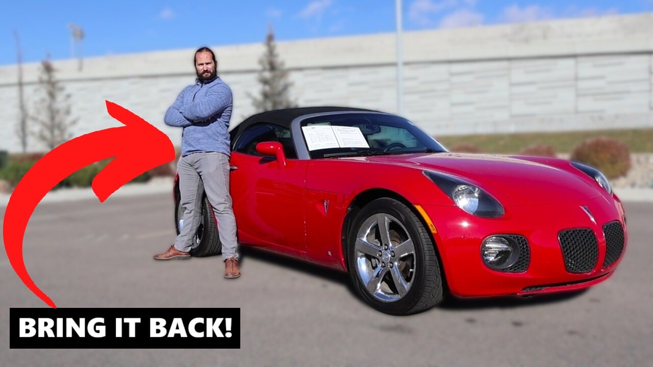 General Motors USED TO Build QUALITY CARS! //Pontiac Solstice//