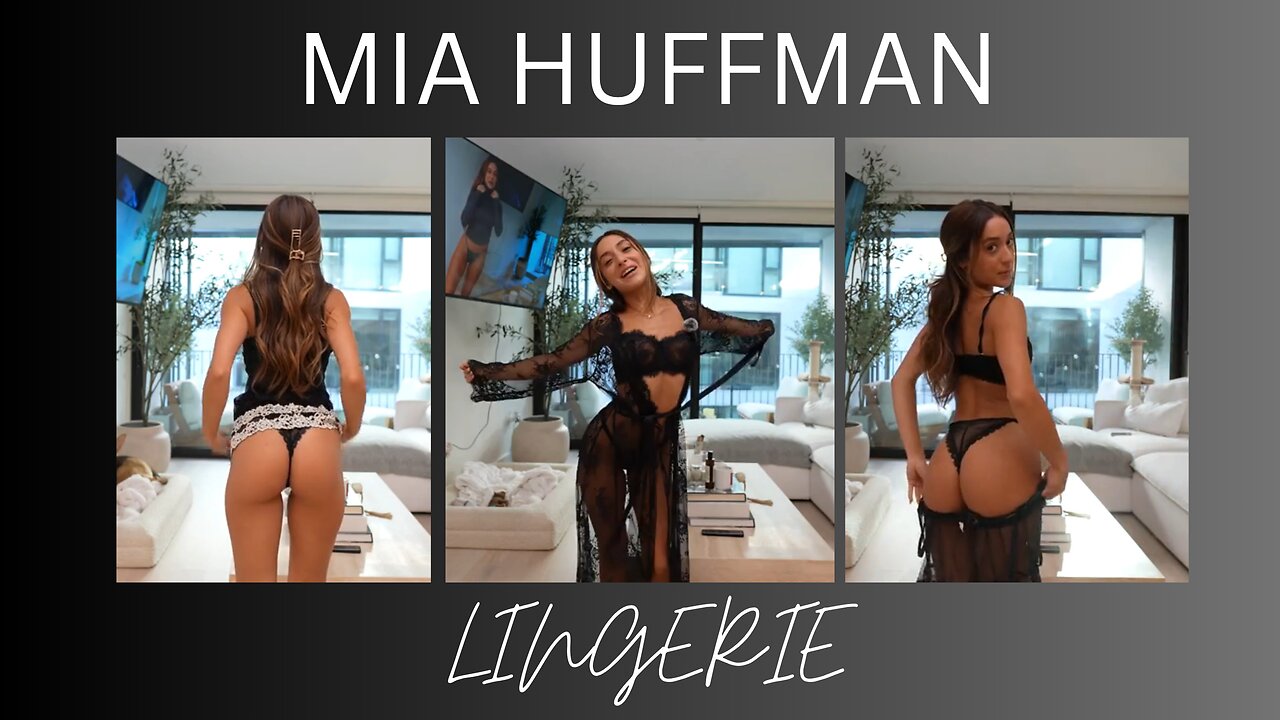 Mia Huffman Lingerie Fashion Haul