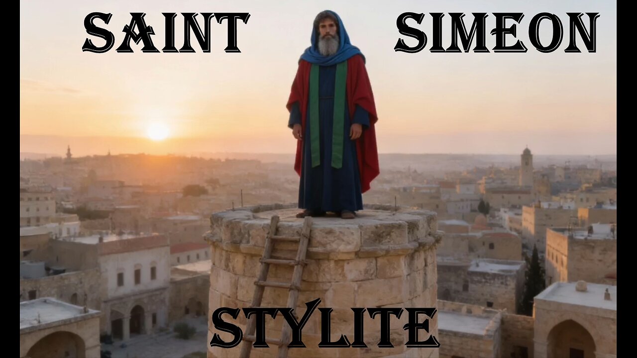 Saint Simeon Stylite - Pillar Hermit