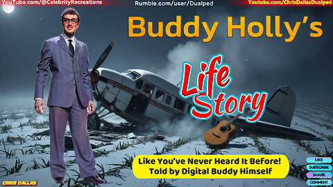 Buddy Holly’s Life Story Like You’ve Never Heard It Before! Told by Digital Buddy Himself! 1936-2025