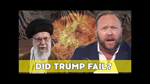 🧨Alex Jone🧨| U.S. Spies Confirm: Iran’s Nukes Are Still Intact