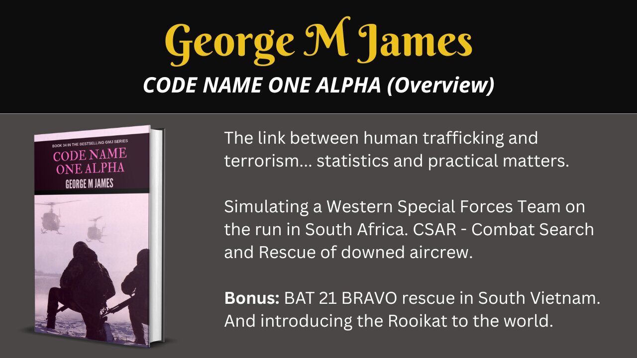 Code Name One Alpha (Overview) - CSAR (Combat Search and Rescue) / Human Trafficking and Terrorism