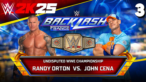 WWE 2K25 WWE Undisputed Championship - Orton vs Cena