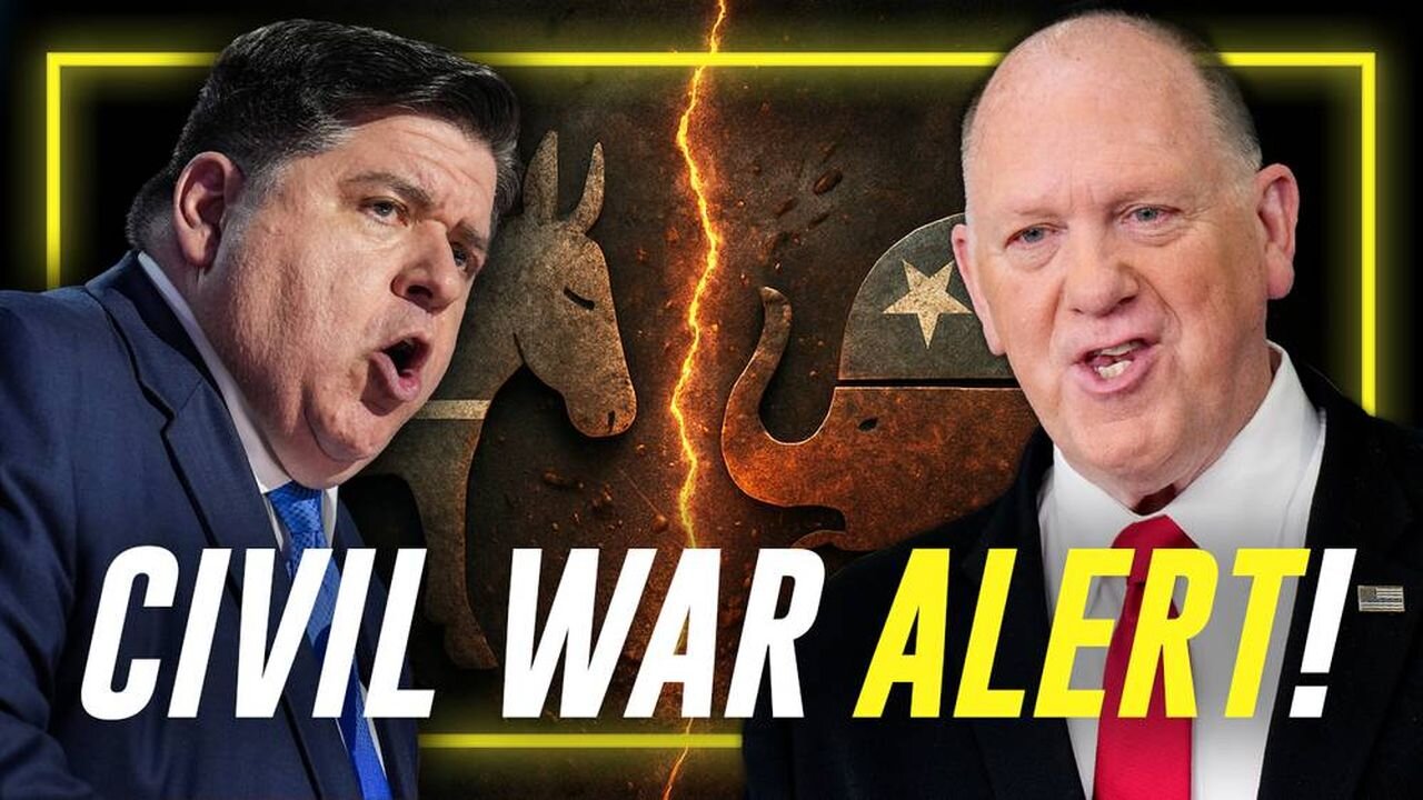 CIVIL WAR ALERT! Gov. Pritzker- Who Told Constitutes To 'Fight' ICE- Calls For 'Mass Protests