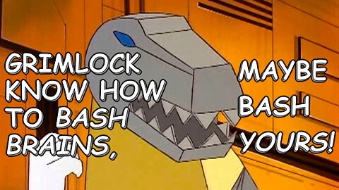 Transformers G1 Cartoon - Funny Dinobots clips