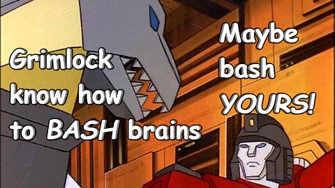 Transformers G1 Cartoon - Funny Dinobots clips