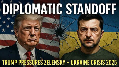 Ukraine Diplomatic Standoff: Trump's Brutal Pressure on Zelensky Exposed (2025)