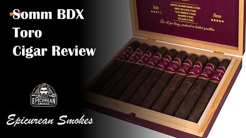 🔥 Somm BDX Toro Cigar Review – A Sommelier’s Take on Cigars!