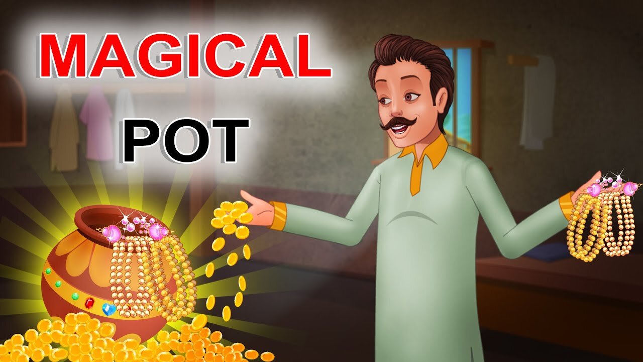 The Magical Pot – Greed vs Kindness | Animated Moral Story 🪄🏺💰