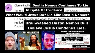 Dustin Nemos Satanic Christian Cult Leader Continues Lie To Followers About SonOfEnos Mother Emails