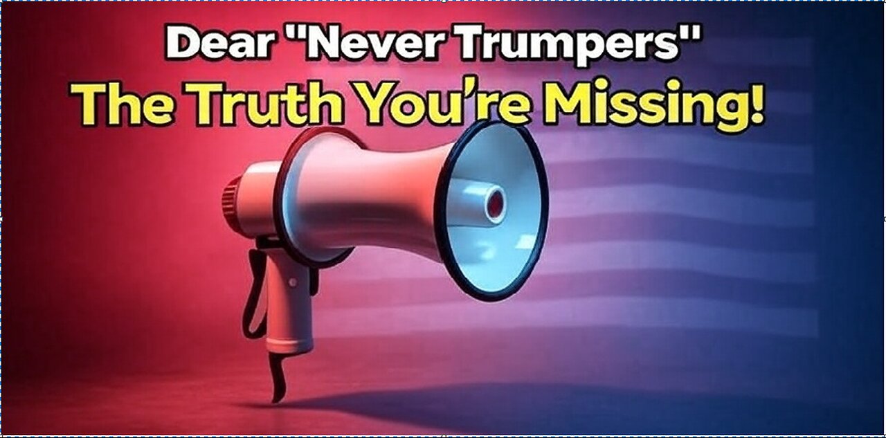 Dear "never trumpers"