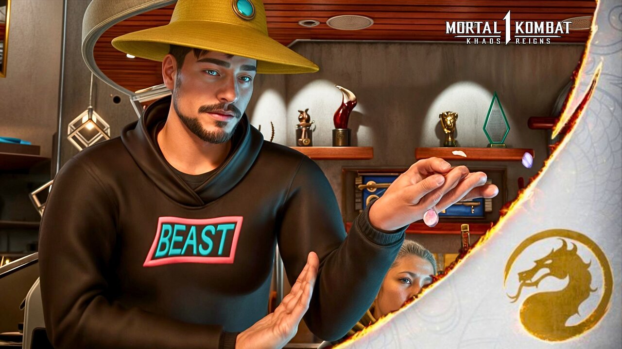MrBeast Fights to the Death in Mortal Kombat 1 (Full Match Gameplay)