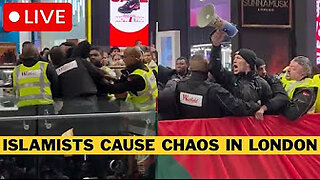 Islamists clash in London.