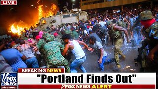 Illegals STORM Portland Downtown — ICE Battalion CRUSHES RIOT in SECONDS ~ by Military Outpost 11/09/25