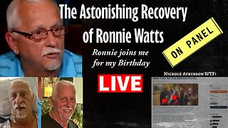 CHRIS WATTS - Ronnie Watts LIVE - The Recovery, 12 months on - NA Grifting Continues