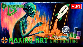 Live Painting - Making Art 1-14-26 - Creativity