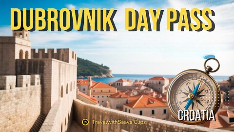 Exploring Dubrovnik using Day Pass | Ft. Chinmay Pradhan | TravelwithSaave Clips