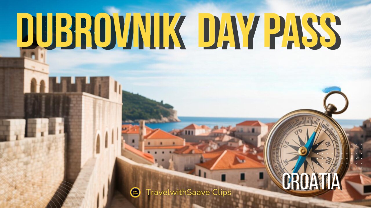 Exploring Dubrovnik using Day Pass | Ft. Chinmay Pradhan | TravelwithSaave Clips