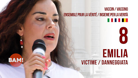 VACCIN.O💉 ENSEMBLE POUR LA VÉRITÉ/INSIEME PER LA VERITÀ #8 EMILIA