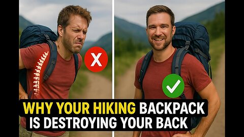 Why Your Hiking Backpack is DESTROYING Your Back!
