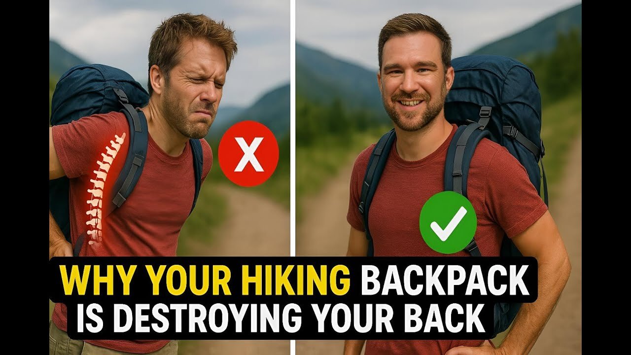 Why Your Hiking Backpack is DESTROYING Your Back!
