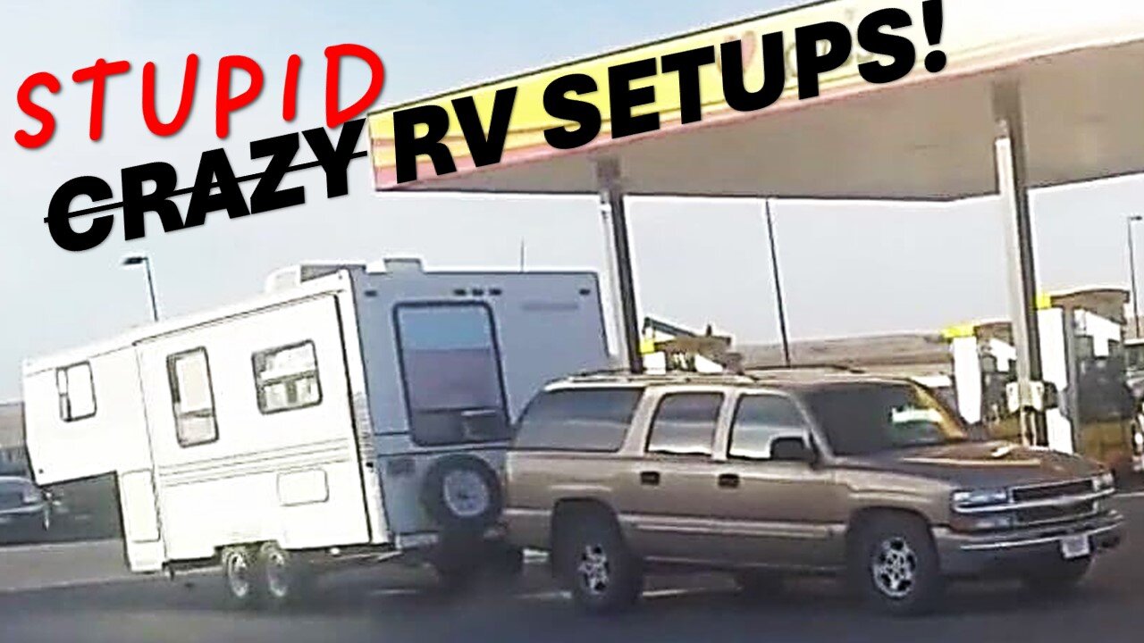 RV's Gone Wild! #1 - More RVs, Towing Turducken, More Stupid/Crazy RV Fails & Crashes, Custom Rigs