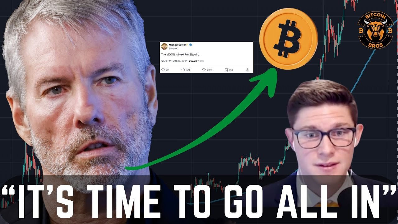 Ignore The Noise! $MSTR & Bitcoin Getting Ready For TAKEOFF! - Michael Saylor News
