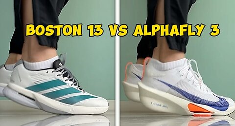 Battle of Softness: Adidas Adizero Boston 13 vs Nike Alphafly 3 | Running Shoe Showdown