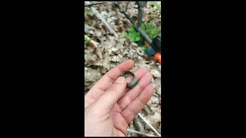 metal detector I found a old ring 💍