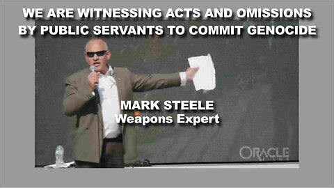 WE ARE WITNESSING ACTS AND OMISSIONS BY PUBLIC SERVANTS TO COMMIT GENOCIDE - 23rd September 2025