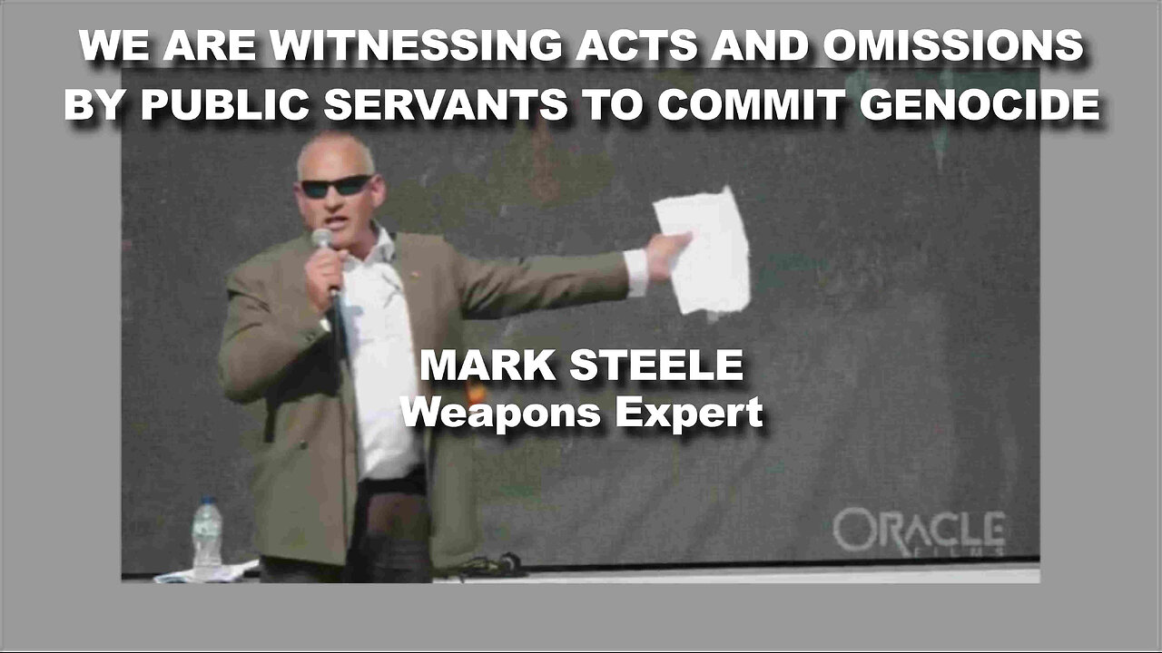 WE ARE WITNESSING ACTS AND OMISSIONS BY PUBLIC SERVANTS TO COMMIT GENOCIDE - 23rd September 2025