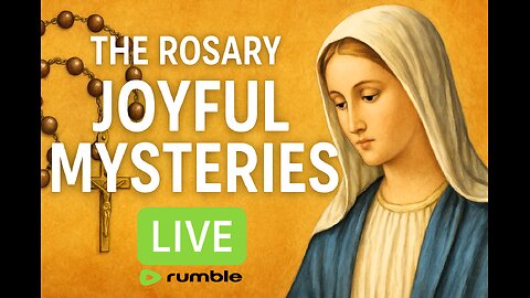 🔴 Monday Live Joyful Mysteries of the Rosary September 1, 2025