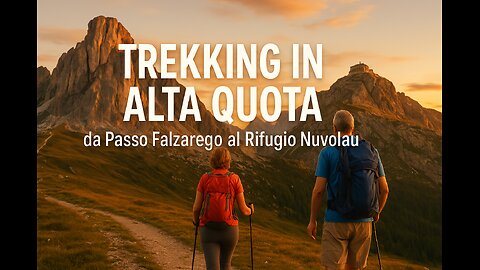 Anello dal passo Falzarego al rifugio Nuvolau
