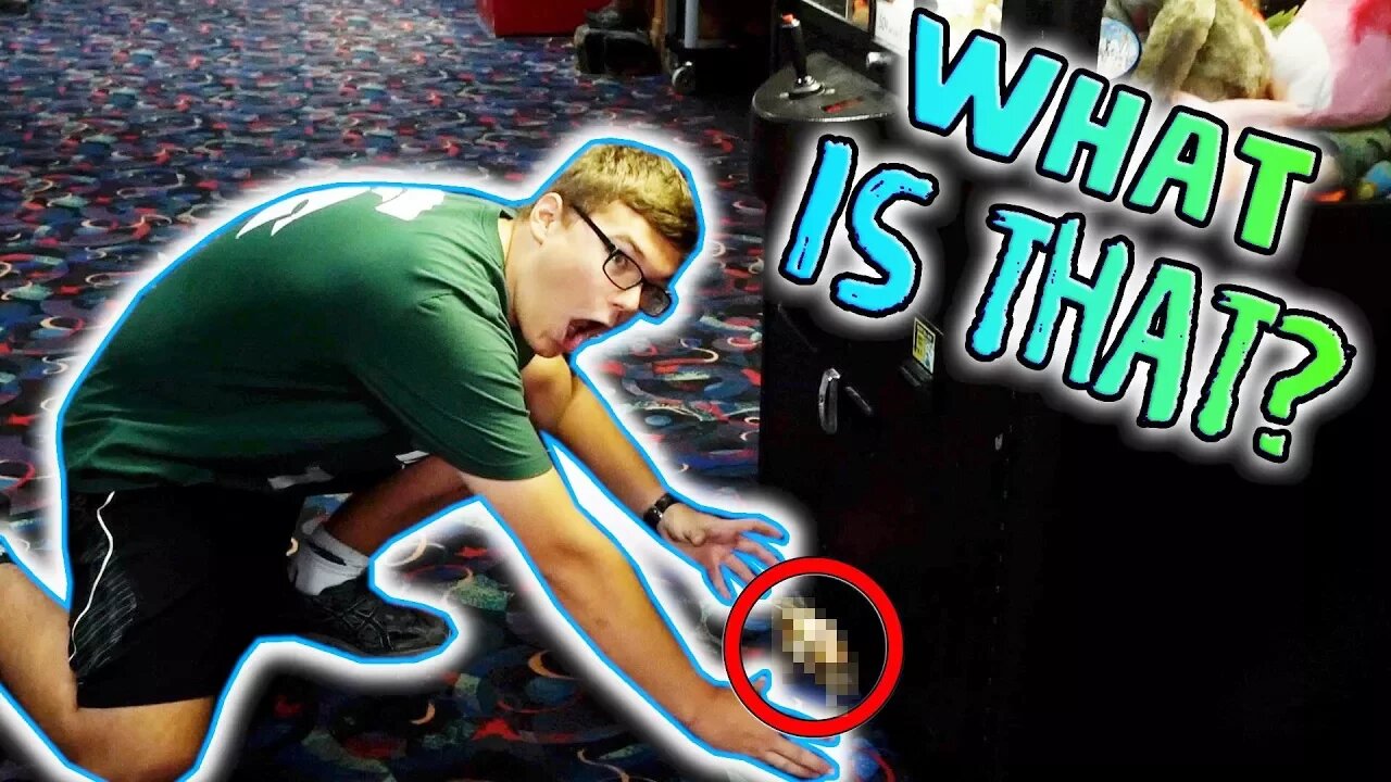 THIS WAS UNDERNEATH THE CLAW MACHINE...