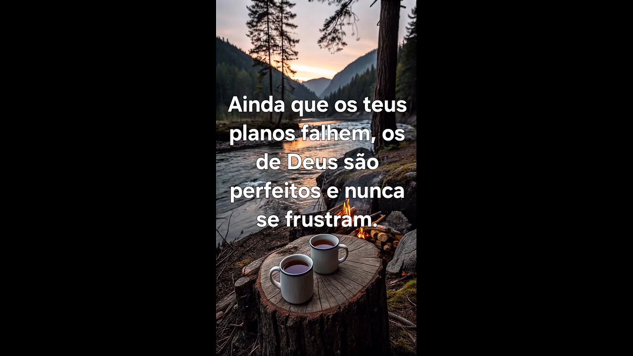 Os planos de Deus não falham