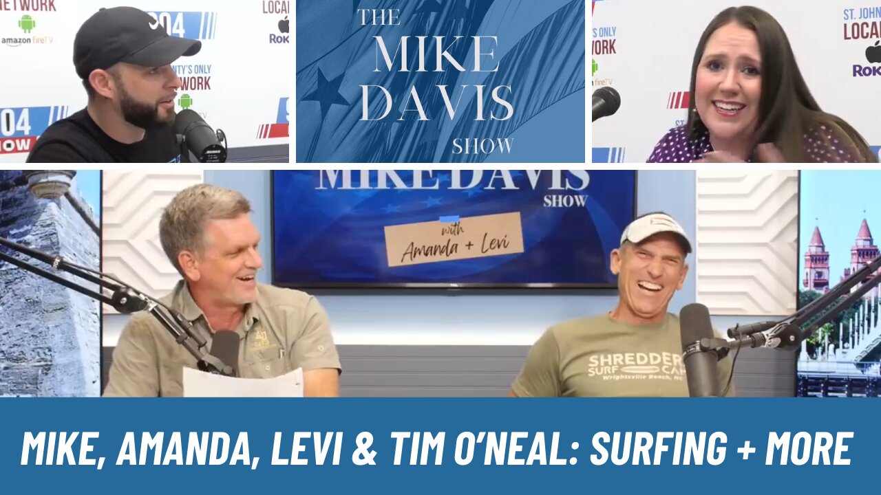 Mike, Levi & Producer Amanda with THE Legend, Tim O'Neal "This Evening"