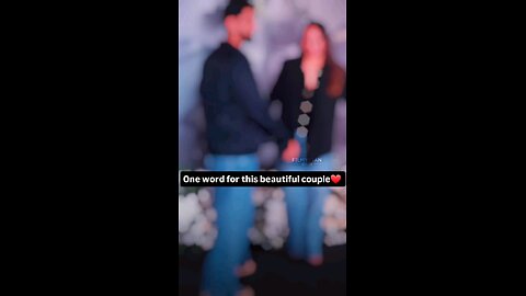 A couple of love ❤️ when you are in love nothing matters, religion, career, caste ,and etc
