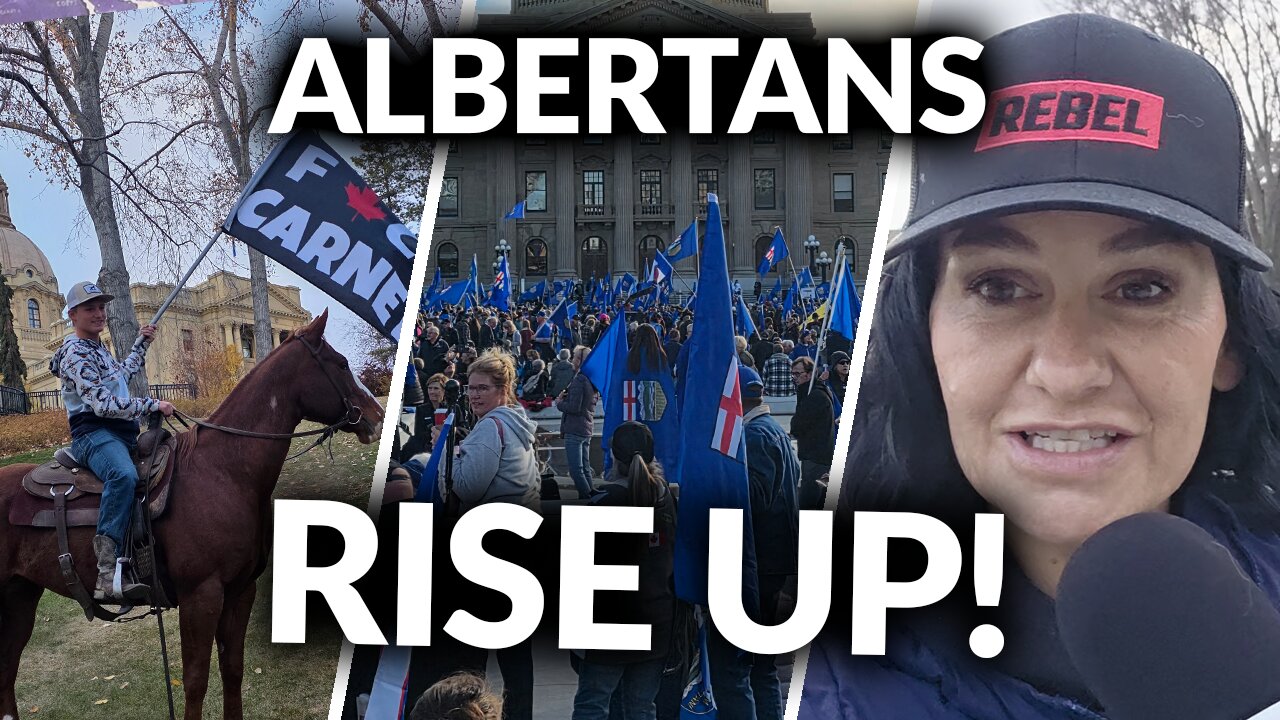‘We’re Done Asking Permission’: Thousands Rally for Alberta’s Future at the Legislature