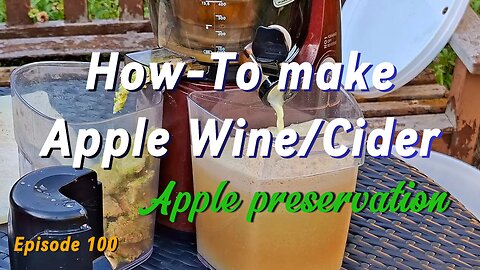 Preserving My Apple Harvest Homemade Cider & Apple Wine Step-by-Step