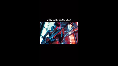 Girls rocking out to Metallica