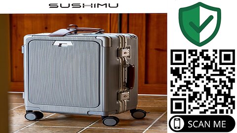 SUSHIMU Travel Bag – Stylish, Lightweight & Spacious ✈️