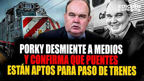 #EnVivo Rafael López Aliaga desmiente a medios y confirma que puentes están aptos para paso de tren